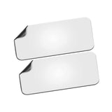 Maxbell 2x Blank Magnets Rounded Corners for Marketing Vehicles Cars Commercial Style B