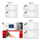 Maxbell 2x Blank Magnets Rounded Corners for Marketing Vehicles Cars Commercial Style A