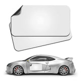 Maxbell 2x Blank Magnets Rounded Corners for Marketing Vehicles Cars Commercial Style A