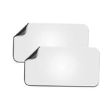 Maxbell 2x Blank Magnets Rounded Corners for Marketing Vehicles Cars Commercial Style A