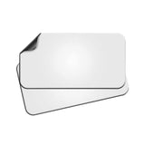 Maxbell 2x Blank Magnets Rounded Corners for Marketing Vehicles Cars Commercial Style A