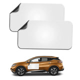 Maxbell 2x Blank Magnets Rounded Corners for Marketing Vehicles Cars Commercial Style A