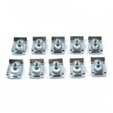 Maxbell 10Pcs M5 Clip Nut Fastener Clip for Vehicle Replaces Accessories