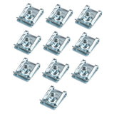 Maxbell 10Pcs M5 Clip Nut Fastener Clip for Vehicle Replaces Accessories