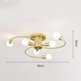 Maxbell LED Pendant Light Lighting Fixture Chandelier Home Ceiling Light Gold