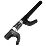 Maxbell Steering Wheel Lock Keyless Password Code Quick Release for Vehicle Van Black