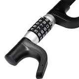 Maxbell Steering Wheel Lock Keyless Password Code Quick Release for Vehicle Van Black