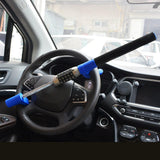Maxbell Steering Wheel Lock Keyless Password Code Quick Release for Vehicle Van Blue