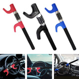 Maxbell Steering Wheel Lock Keyless Password Code Quick Release for Vehicle Van Blue