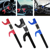 Maxbell Steering Wheel Lock Keyless Password Code Quick Release for Vehicle Van Blue