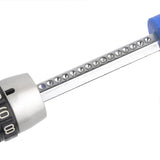 Maxbell Steering Wheel Lock Keyless Password Code Quick Release for Vehicle Van Blue