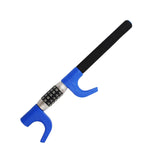 Maxbell Steering Wheel Lock Keyless Password Code Quick Release for Vehicle Van Blue