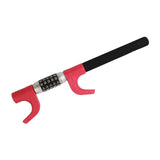 Maxbell Steering Wheel Lock Keyless Password Code Quick Release for Vehicle Van Red
