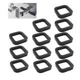 Maxbell 2inch Hitch Receiver Silencer Pad Rubber Universal for Trailer SUV Car  3Pcs