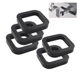 Maxbell 2inch Hitch Receiver Silencer Pad Rubber Universal for Trailer SUV Car 5Pcs