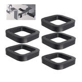 Maxbell 2inch Hitch Receiver Silencer Pad Rubber Universal for Trailer SUV Car 5Pcs