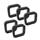 Maxbell 2inch Hitch Receiver Silencer Pad Rubber Universal for Trailer SUV Car 5Pcs