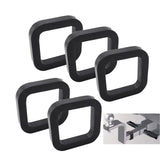 Maxbell 2inch Hitch Receiver Silencer Pad Rubber Universal for Trailer SUV Car 5Pcs