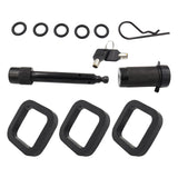 Maxbell 5/8 Inches Trailer Hitch Locks Kit Premium Material Universal ,Black
