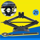 Maxbell Car Jack 2 Tons Capacity with Ratchet Kit Tire Repair Tool Horizontal Type