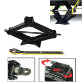 Maxbell Car Jack 2 Tons Capacity with Ratchet Kit Tire Repair Tool Horizontal Type