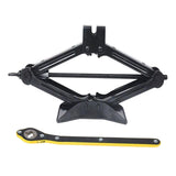 Maxbell Car Jack 2 Tons Capacity with Ratchet Kit Tire Repair Tool Horizontal Type