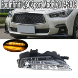 Maxbell Front Fog Light Lamp for q50 2014-2020 Assembly Professional Right 261304GA0A