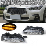 Maxbell Front Fog Light Lamp for q50 2014-2020 Assembly Professional Left 261354GA1A