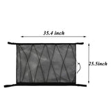 Maxbell Car Ceiling Cargo Pocket Roof Storage Organizer Adjustable for Towel Quilt
