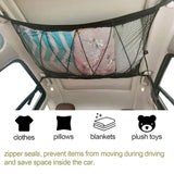 Maxbell Car Ceiling Cargo Pocket Roof Storage Organizer Adjustable for Towel Quilt