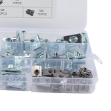 Maxbell 50x clip Nuts M4 M5 M6 M8 Assortment Set for Motorcycle Car