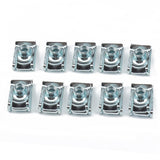 Maxbell 50x clip Nuts M4 M5 M6 M8 Assortment Set for Motorcycle Car