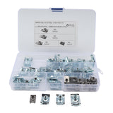Maxbell 50x clip Nuts M4 M5 M6 M8 Assortment Set for Motorcycle Car