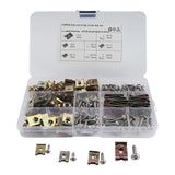 Maxbell 170Pcs U Type Clips Nuts and Screws Kit for Automobile Motorcycle