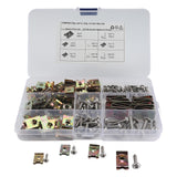 Maxbell 170Pcs U Type Clips Nuts and Screws Kit for Automobile Motorcycle