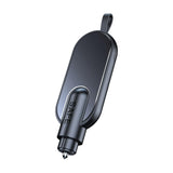 Maxbell Car Window Glass Breaker belt Cutter Escape Reusable for Auto Gray