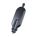 Maxbell Car Window Glass Breaker belt Cutter Escape Reusable for Auto Gray