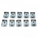 Maxbell 110 Pieces Clip Nut Stainless Steel M4 M5 M6 M8 for Car Replacement