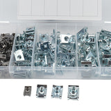 Maxbell 110 Pieces Clip Nut Stainless Steel M4 M5 M6 M8 for Car Replacement