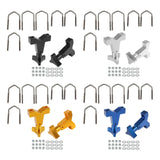 Maxbell High Lift Jack Tube Mount 1-2.5"(Round/Square) for SUV Truck Black