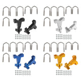 Maxbell High Lift Jack Tube Mount 1-2.5"(Round/Square) for SUV Truck Black
