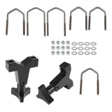 Maxbell High Lift Jack Tube Mount 1-2.5"(Round/Square) for SUV Truck Black