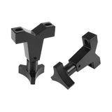 Maxbell High Lift Jack Tube Mount 1-2.5"(Round/Square) for SUV Truck Black