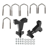 Maxbell High Lift Jack Tube Mount 1-2.5"(Round/Square) for SUV Truck Black