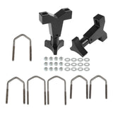Maxbell High Lift Jack Tube Mount 1-2.5"(Round/Square) for SUV Truck Black
