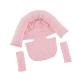Maxbell Head and Support Pillow Car Seat Cover for Car Seat Strollers Pink