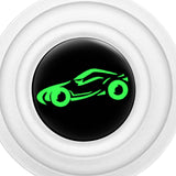 Maxbell Car Door Anti Collision Gasket Accessory Thickening Silicone Pad Luminous with Decal