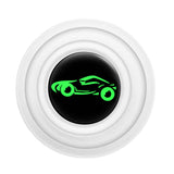 Maxbell Car Door Anti Collision Gasket Accessory Thickening Silicone Pad Luminous with Decal