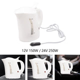 Maxbell 1L Large Capacity Car Electric Kettle for Hot Water Tea Coffee Making 12V 150W