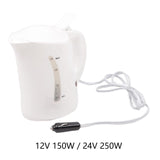 Maxbell 1L Large Capacity Car Electric Kettle for Hot Water Tea Coffee Making 12V 150W